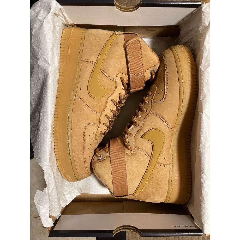 (2017) AIR FORCE 1 HIGH '07 LV8 WB 'FLAX'